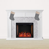 Bulk Black and White Plaid Stocking (Case of 12) by Beistle