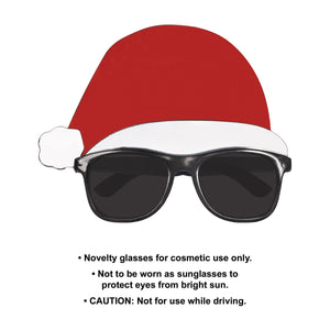 Bulk Santa Hat Glasses (6 Pkgs Per Case) by Beistle