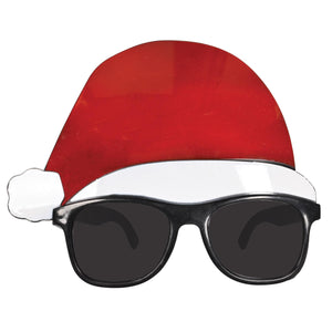 Beistle Christmas Santa Hat Glasses (6 Per Case)