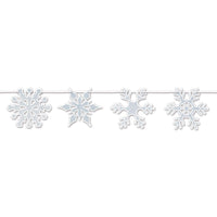 Bulk Snowflake Streamer (Case of 12) by Beistle