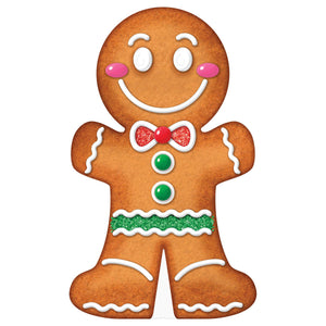 Gingerbread Man Cookie Stand-Up Decoration