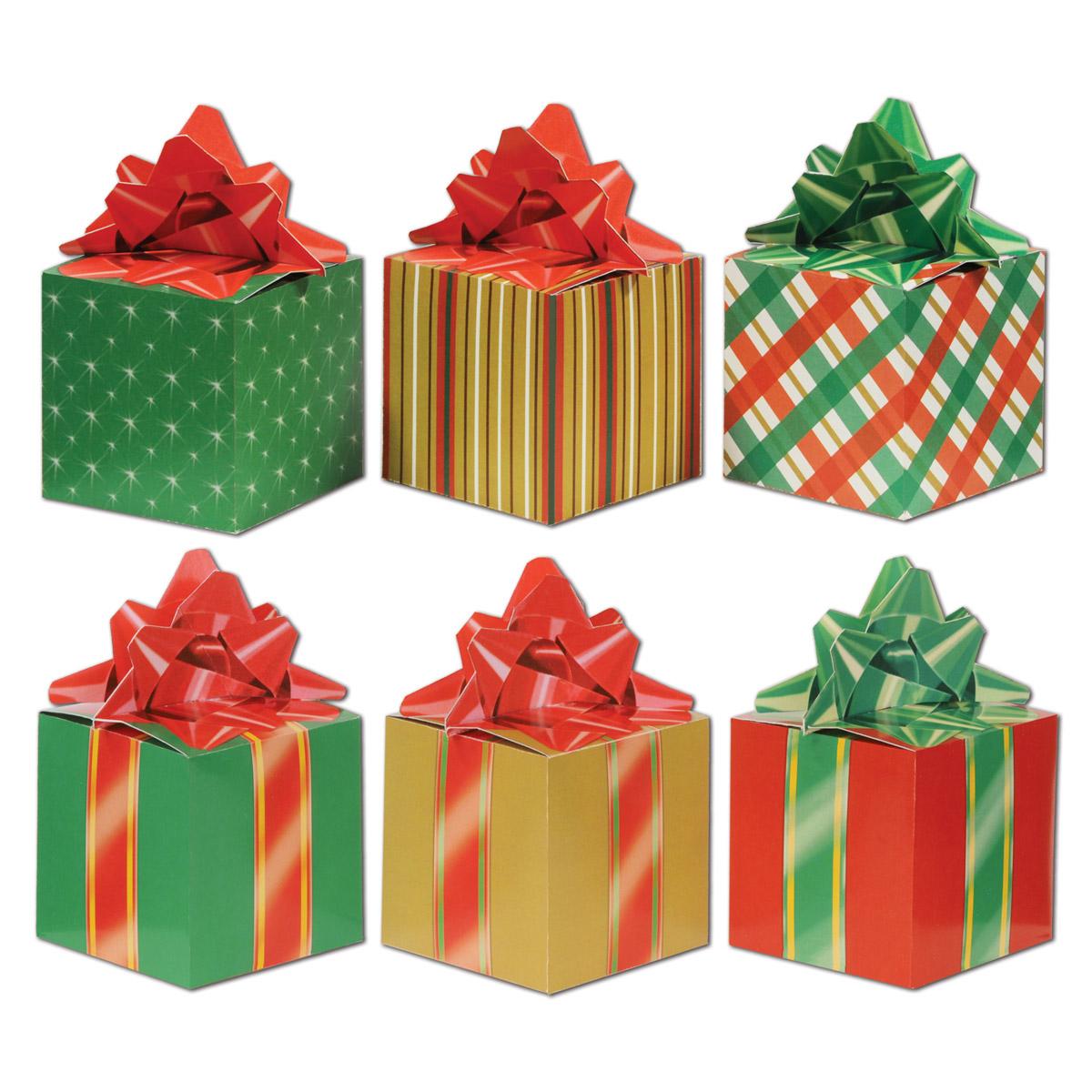 Beistle Christmas Favor Boxes (3/Pkg)