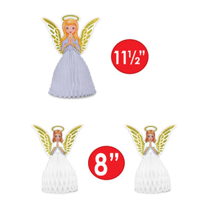 Bulk Vintage Christmas Angel Centerpieces (Case of 36) by Beistle