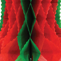 Bulk Christmas Tissue Bell red & green (Case of 24) by Beistle