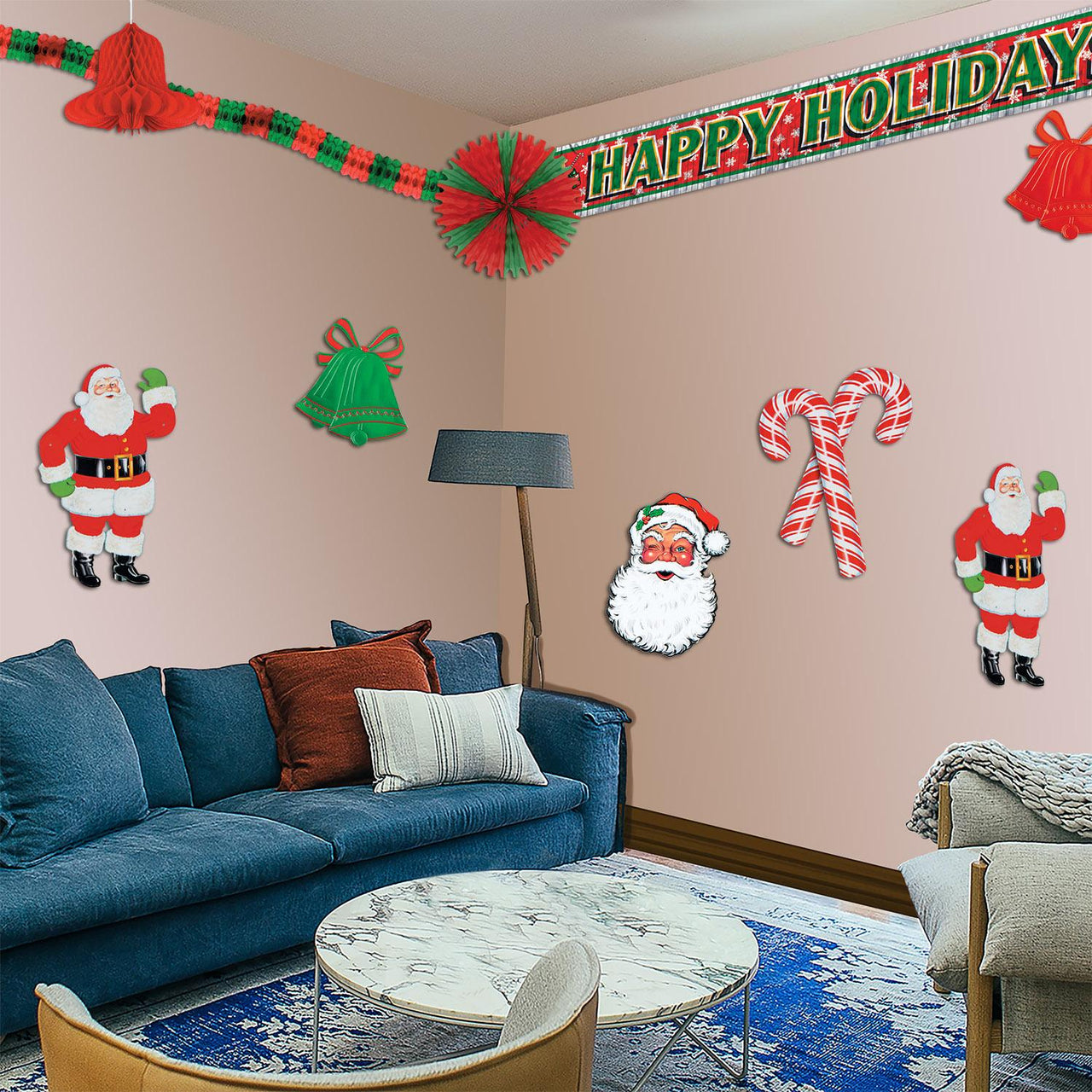 Bulk Christmas 20 Piece Decorating Kit by Beistle