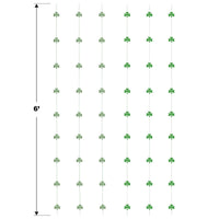 Shamrock Stringers, party supplies, decorations, The Beistle Company, St. Patricks, Bulk, Holiday Party Supplies, St. Patricks Day Party Supplies, St. Patricks Day Party Decorations and Accessories, St. Patricks Day Stringers