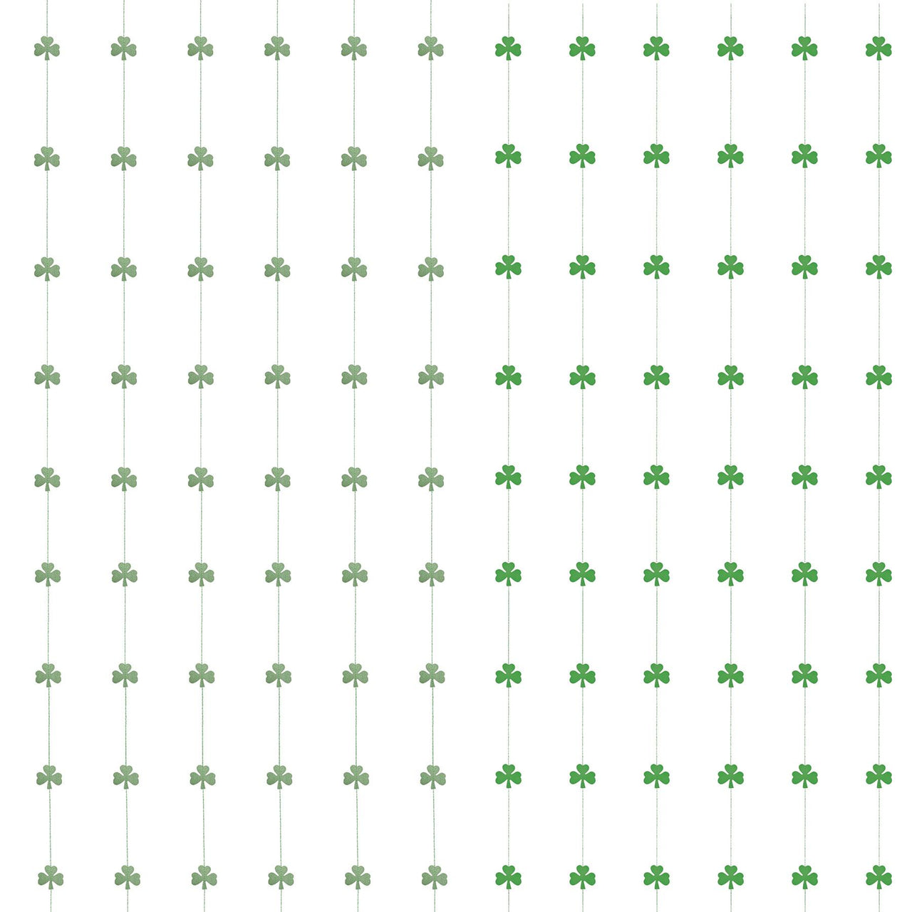 Shamrock Stringers, party supplies, decorations, The Beistle Company, St. Patricks, Bulk, Holiday Party Supplies, St. Patricks Day Party Supplies, St. Patricks Day Party Decorations and Accessories, St. Patricks Day Stringers