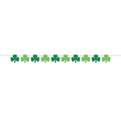 Beistle St. Patrick's Day Shamrock Streamer