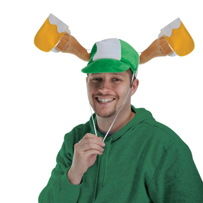 Beistle Plush St Patrick's Day Mugs Cap