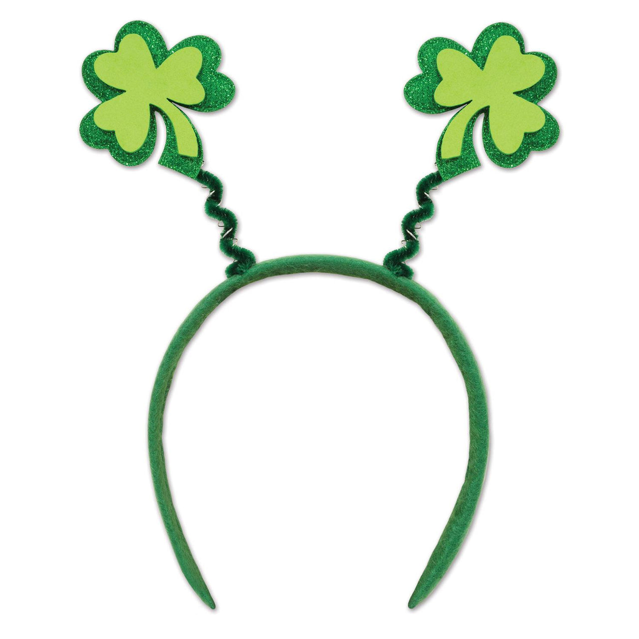 Beistle St. Patrick's Day Glittered Shamrock Boppers