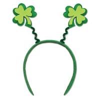 Beistle St. Patrick's Day Glittered Shamrock Boppers