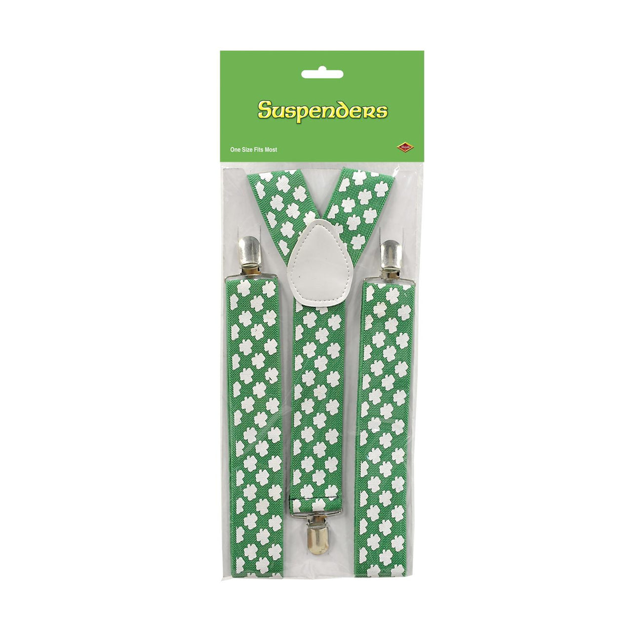 Beistle St. Patrick's Day Shamrock Suspenders