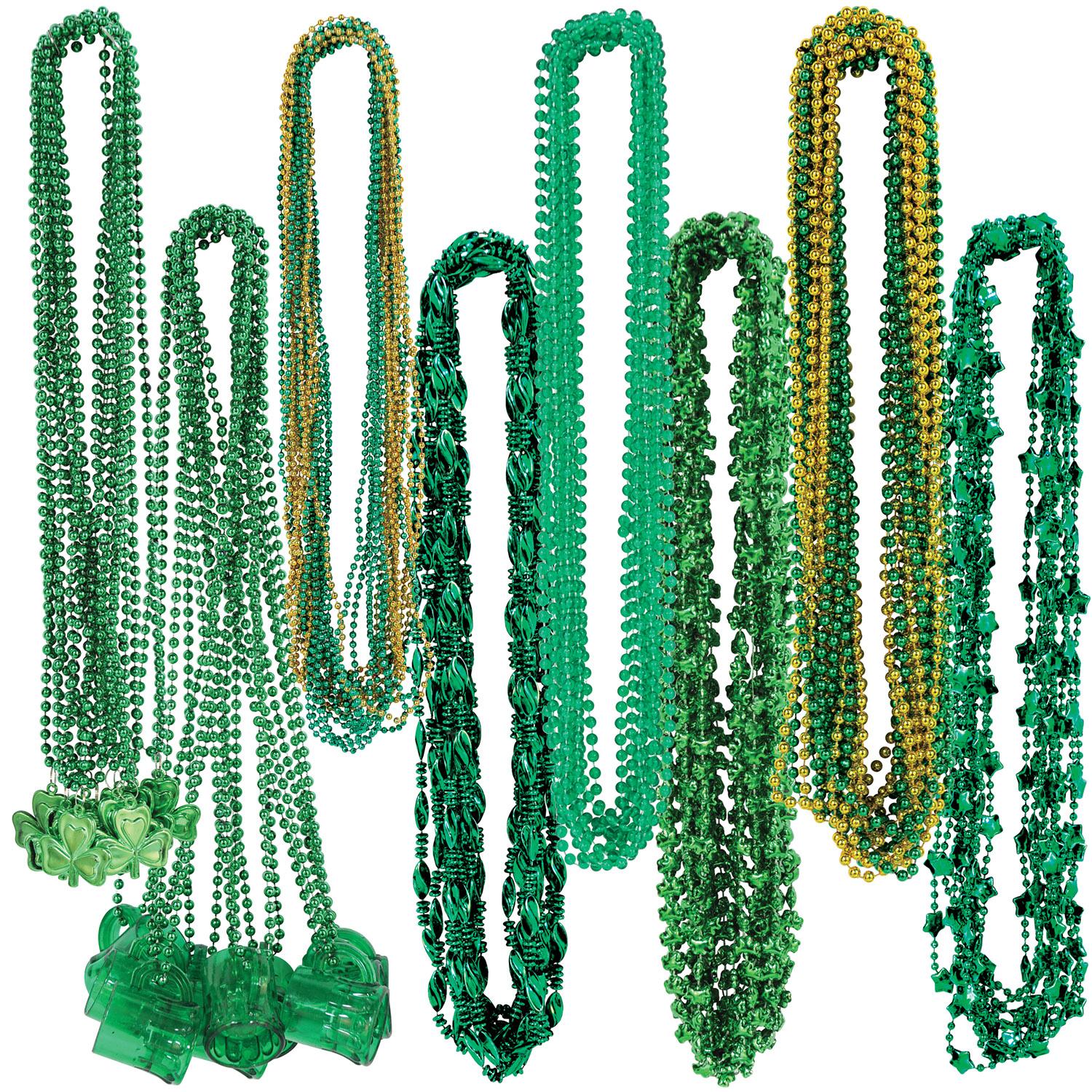 St Patrick's Bead Assortment (Case of 100 Beads)