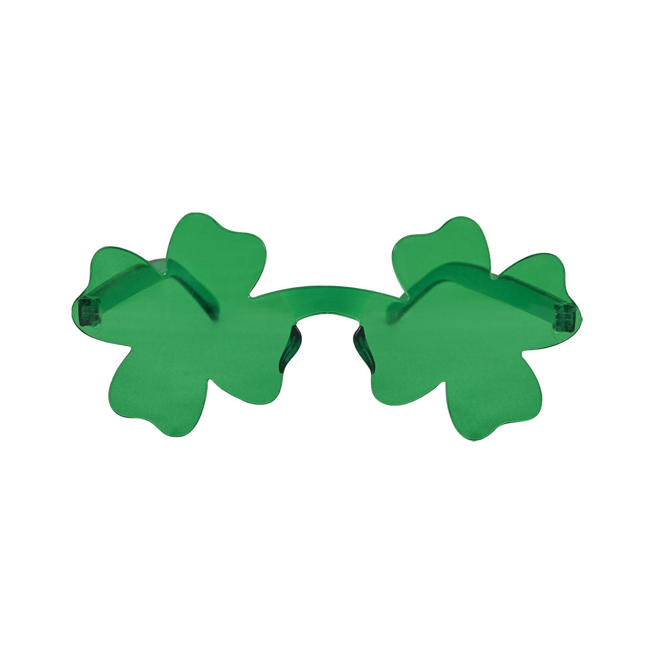 Shamrock Glasses - St. Patricks Shamrock Glasses