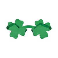 Shamrock Glasses - St. Patricks Shamrock Glasses