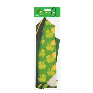 Plastic St Patrick Vest