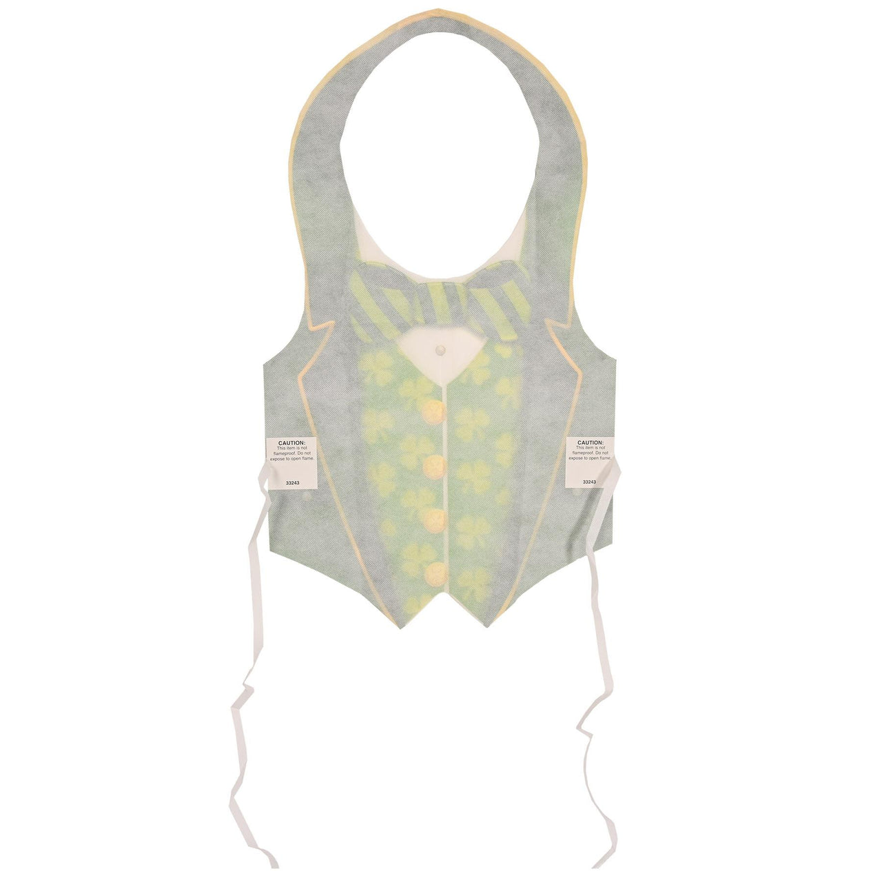 Plastic St Patrick Vest