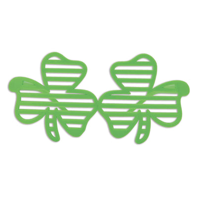 Beistle St. Patrick's Day Shamrock Shutter Glasses