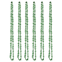 St. Patrick's Day Mini Shamrock Bead Necklaces (12 Packages)