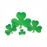 Beistle St. Patrick's Day Foil Shamrock Cutout