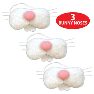 Plush Bunny Nose (Case of 24) Sold in Bulk