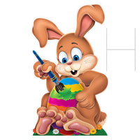 Beistle Plastic Jumbo Easter Bunny Yard Sign