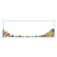 Beistle Easter Egg Hunt Sign Banner