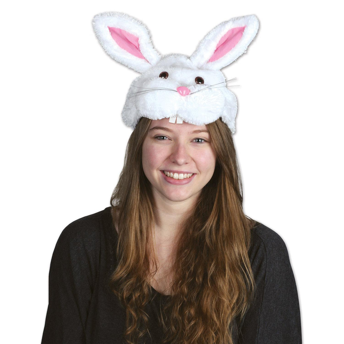 Easter Plush Bunny Head Hat | Beistle – Bulk Party Supplies