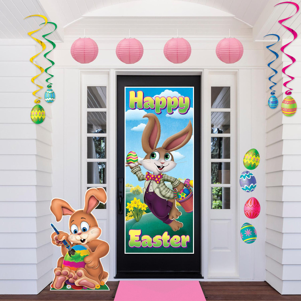 Bulk Easter Door Cover (12 Pkgs Per Case) by Beistle