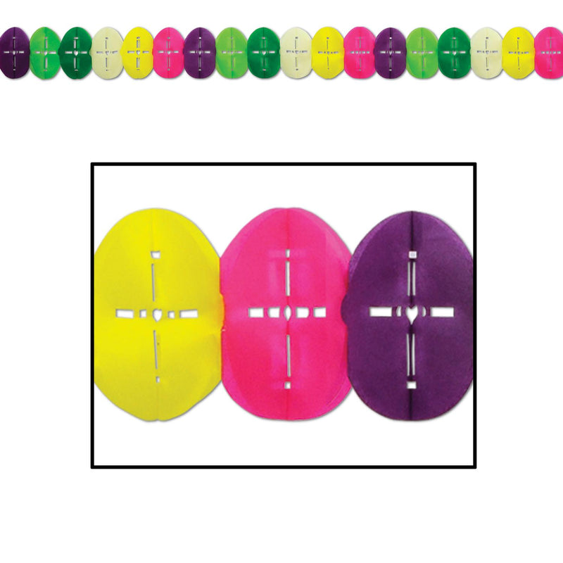 Beistle Easter Egg Garland