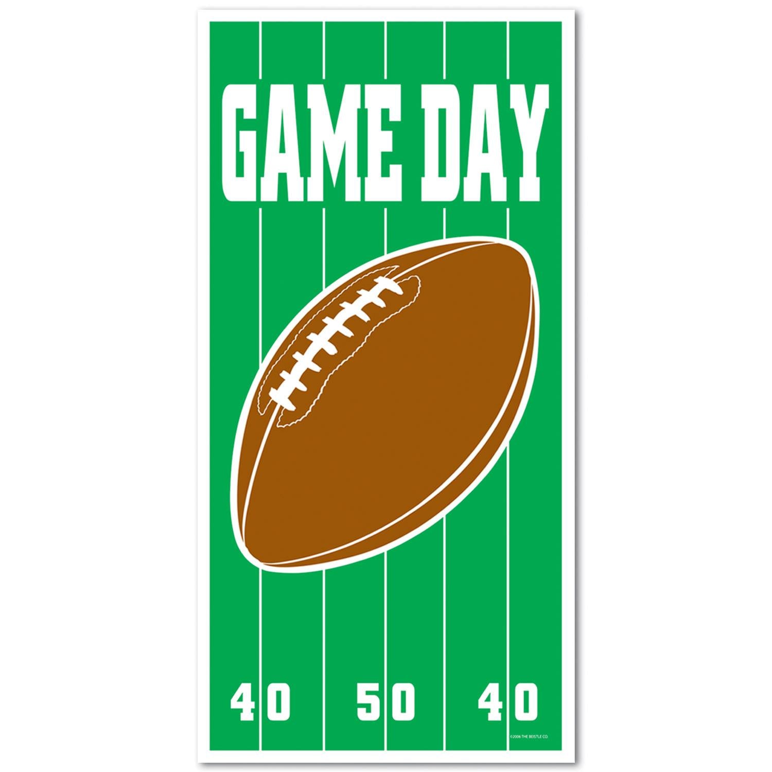 Beistle Game Day Football Party Door Cover