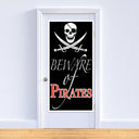 Bulk Pirate Party Beware Of Pirates Door Cover (Case of 12) by Beistle
