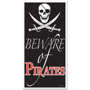 Beistle Beware Of Pirates Party Door Cover
