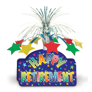 Beistle Happy Retirement Party Centerpiece