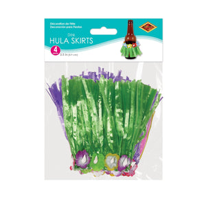 Luau Party Supplies - Drink Hula Skirts, assorted colors 