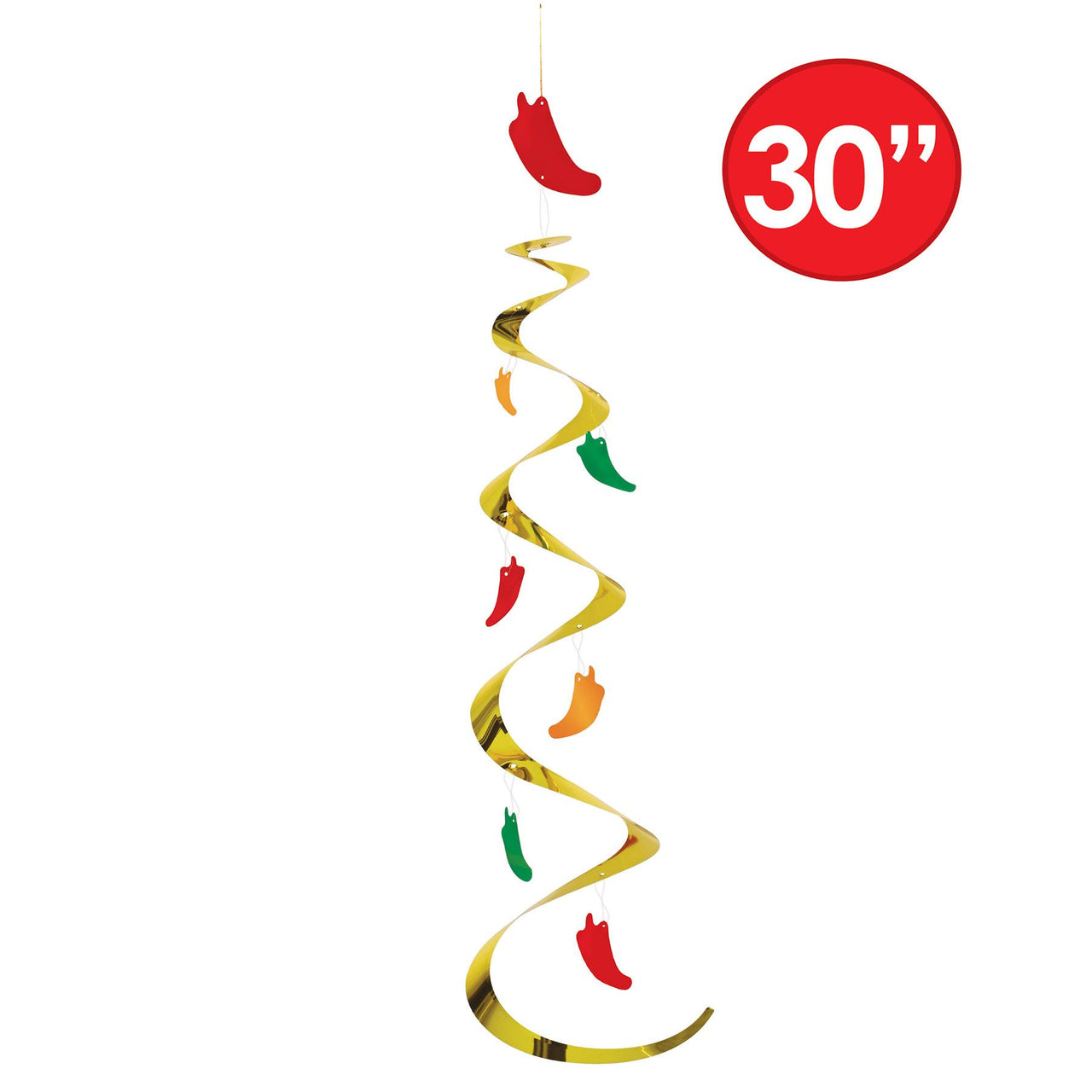 Cinco de Mayo Party Chili Pepper Whirls