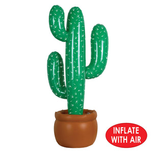 Western Party Supplies - Inflatable Cactus