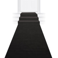 Beistle Black Party Carpet Runner