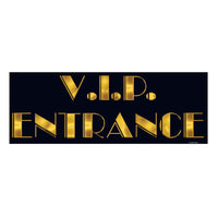 Beistle V.I.P. Entrance Party Sign