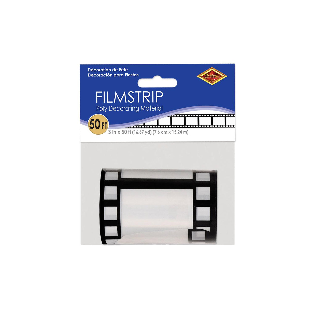 Bulk Tinseltown Party Decorative Filmstrip (Case of 12) by Beistle