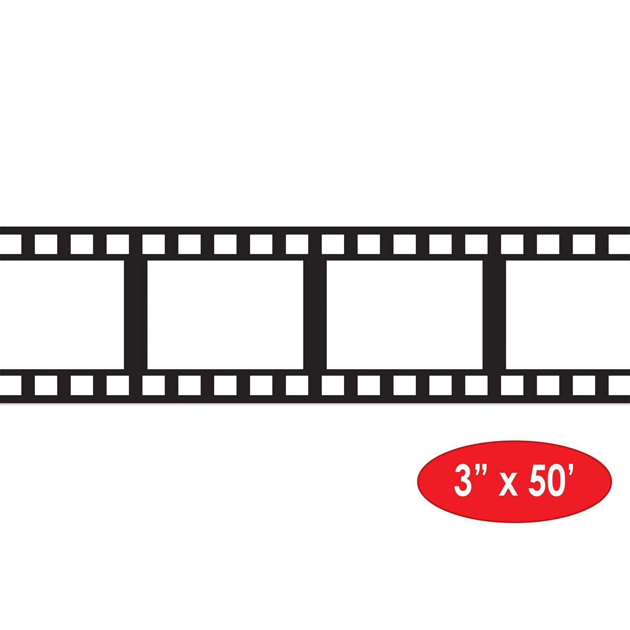 Bulk Tinseltown Party Decorative Filmstrip (Case of 12) by Beistle