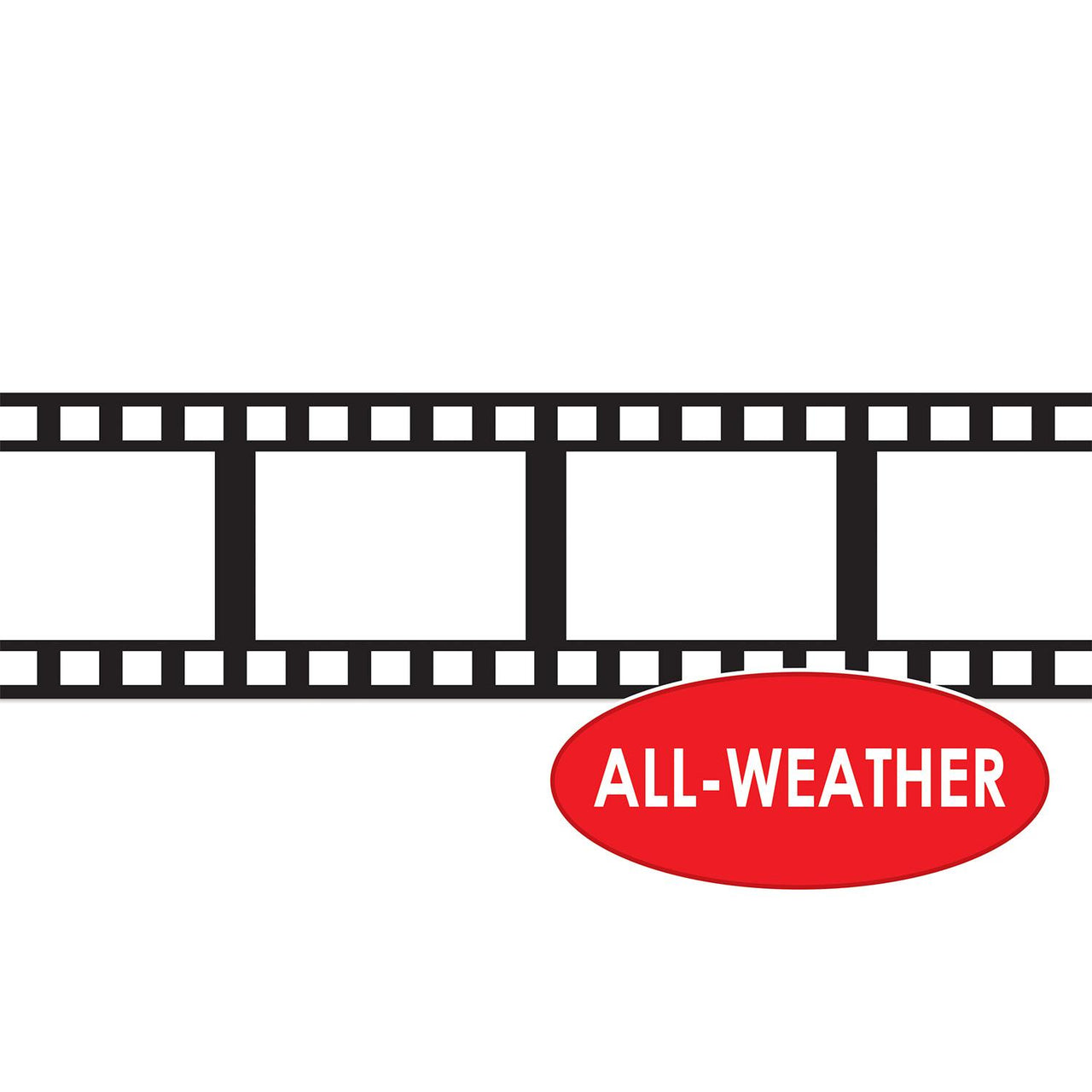 Bulk Tinseltown Party Decorative Filmstrip (Case of 12) by Beistle