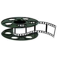 Beistle Movie Reel with Filmstrip Party Centerpiece