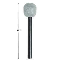 Bulk Awards Night Glittered Microphone (Case of 12) by Beistle