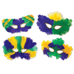 Beistle Mardi Gras Masks