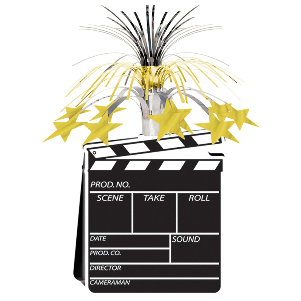 Beistle Movie Set Clapboard Party Centerpiece