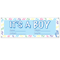 Beistle It's A Boy Sign Banner
