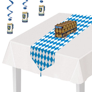 Bulk Printed Oktoberfest Paper Table Runner (Case of 12) by Beistle