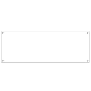 Beistle Blank Sign Party Banner