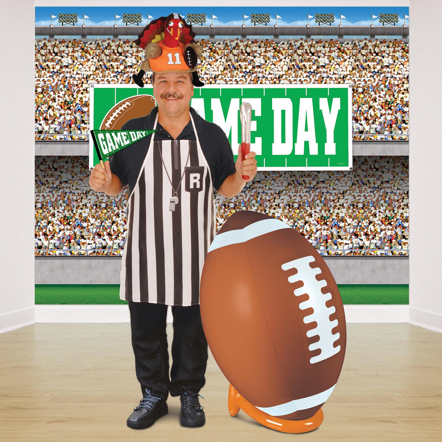 Beistle Inflatable Football & Tee Party Set